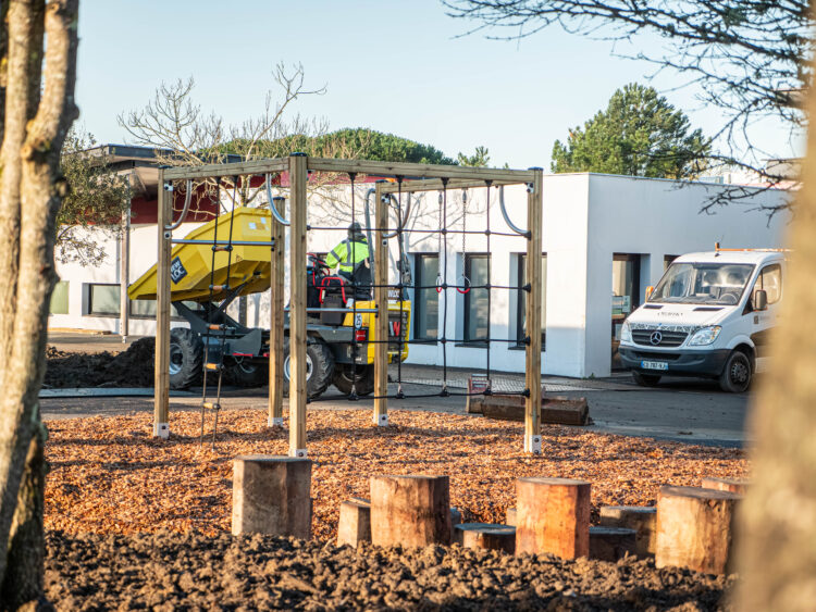 Pornichet : l’école du Pouligou dit adieu au bitume
