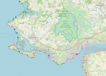 De Mesquer à La Baule : que dit la carte La Belle Plage sur nos eaux de baignade ?