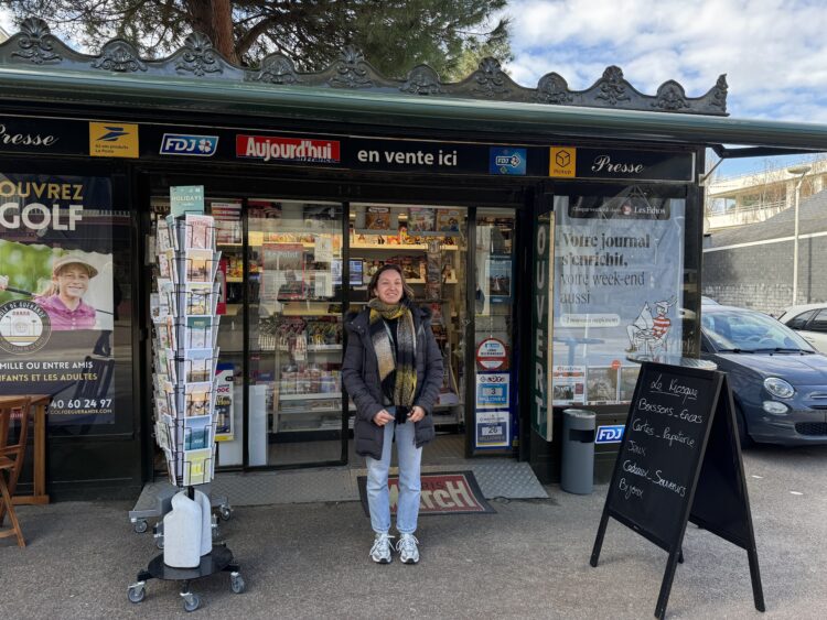 La Baule : Violaine Crozon redonne vie au kiosque de l’avenue de Gaulle