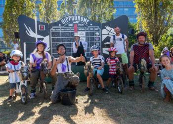 Pornichet : les enfants jouent aux jockeys pour un spectacle gratuit et participatif