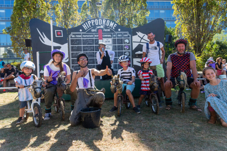 Pornichet : les enfants jouent aux jockeys pour un spectacle gratuit et participatif
